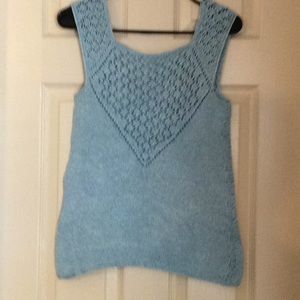 Ladies Hand Knit Top Sz S